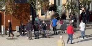 Φωτογραφία από την ώρα της σύλληψης