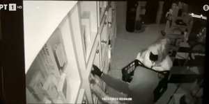 Στιγμιότυπο από τη ληστεία