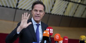 Ο πρωθυπουργός της Ολλανδίας, Μαρκ Ρούτε