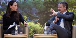 Ο Κυριάκος Μητσοτάκης στη συζήτηση στο Ίδρυμα Adenauer με θέμα «Ελλάδα και Ευρώπη -Ένα νέο κεφάλαιο με πρωθυπουργό τον Κυριάκο Μητσοτάκη»