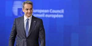 Ο Κυριάκος Μητσοτάκης στις Βρυξέλλες