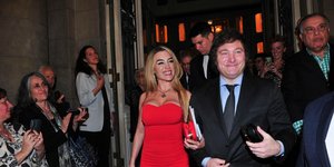 Ο Νέος Πρόεδρος της Αργεντινής και η σύντροφός του