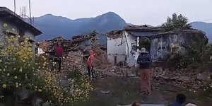 Καταστροφές από τον φονικό σεισμό στο Νεπάλ