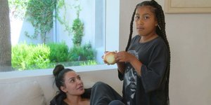 Η Κιμ Καρντάσιαν με την κόρη της Νορθ Γουέστ