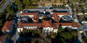 Το νοσοκομείο «Άγιος Δημήτριος» από ψηλά