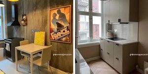 σπίτι διακόσμηση πριν και μετά 