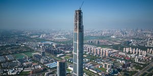 Ο ουρανοξύστης Goldin Finance 117 στη Βόρεια Κίνα