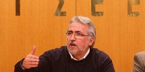 Ο πρόεδρος της ΓΣΕΕ Γιάννης Παναγόπουλος