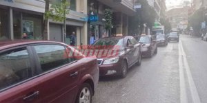 Από την πορεία των ταξί