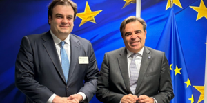 Πιερρακάκης: Συναντήσεις με Μαργαρίτη Σχοινά και Iliana Ivanova στις Βρυξέλλες