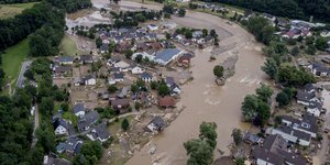 Πλημμυρισμένη περιοχή στη Γερμανία