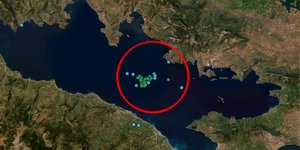 Εντονη σεισμική δραστηριότητα σημειώθηκε στον Κορινθιακό Κόλπο