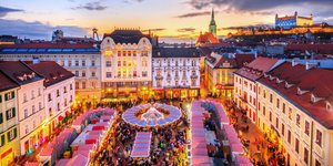 Η χριστουγεννιάτικη αγορά της Μπρατισλάβας