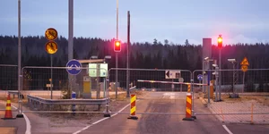 Κλειστός συνοριακός σταθμός στα σύνορα Φινλανδίας-Ρωσίας