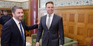 Στέφανος Κασσελάκης, Νίκος Ανδρουλάκης 