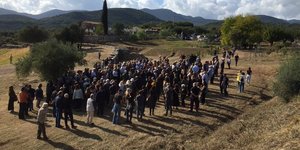 To τελευταίο αντίο στον Πέτρο Θέμελη