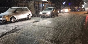 Ξεκίνησε να χιονίζει σε περιοχές της Θεσσαλονίκης