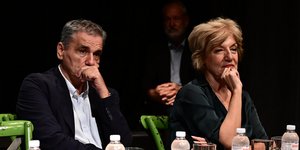 Ευκλείδης Τσακαλώτος στην εκδήλωση της «Εποχής»