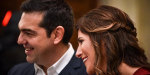 Aλέξης Τσίπρας, Περιστέρα Μπαζιάνα