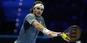 Ο Στέφανος Τσιτσιπάς στο ATP Finals