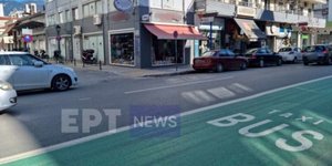 Το σημείο που έγινε η μοιραία παράσυρση του βρέφους στον Βόλο