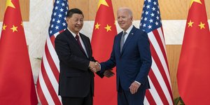 Οι πρόεδροι Κίνας και ΗΠΑ, Σι Τζινπίνγκ και Τζο Μπάιντεν