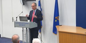 Ο κ. Γιώργος Βήλος, Γενικός Διευθυντής Ανάπτυξης της Fraport Greece