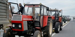 Τρακτέρ στη Λάρισα