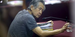 Ο πρώην πρόεδρος του Περού Αλμπέρτο Φουτζιμόρι