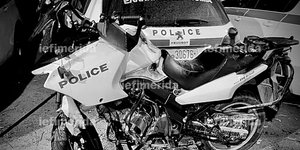 Η μηχανή που επέβαινε ο άτυχος αστυνομικός της ομάδας ΔΙ.ΑΣ.