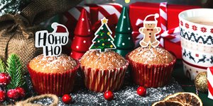 Λαχταριστά χριστουγεννιάτικα cupcakes