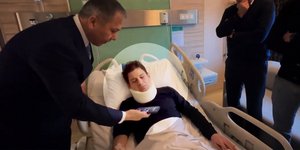 Ο διαιτητής Χαλίλ Ουμούτ Μελέρ που δέχθηκε επίθεση από τον πρόεδρος της Ανκαραγκουτσού