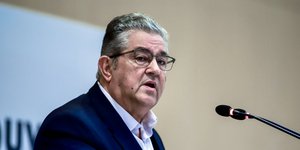 Ο Δημήτρης Κουτσούμπας σε ομιλία του στη Θεσσαλονίκη