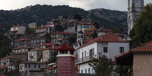 Άποψη της Δημητσάνας, στην Αρκαδία