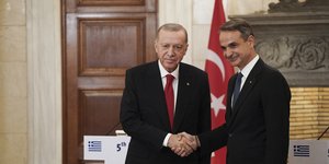 Ο Ερντογάν και ο Μητσοτάκης