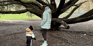 Η Εριέττα Κούρκουλου με τον γιο της Νίκο