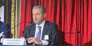 Ο Αντιπρόεδρος του Δ.Σ. και Διευθύνων Σύμβουλος της Intrakat, κ. Αλέξανδρου Εξάρχου