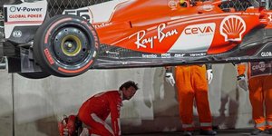 Ζημιά στο μονοθέσιο της Ferrari