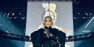 Η Μαντόνα στην πρόσφατη συναυλία της