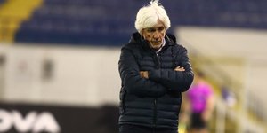 Ο Ιβάν Γιοβάνοβιτς στο ματς Ατρόμητος-Παναθηναϊκός