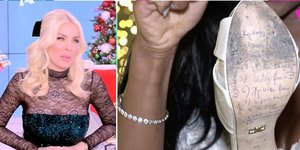 Καινούργιου για το όνομά της στο νυφικό παπούτσι της Ελίζαμπεθ Ελέτσι