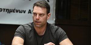 Ο Στέφανος Κασσελάκης στο ΚΕΘΕΑ