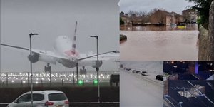 H καταιγίδα Γκέριτ προκάλεσε χάος στη Βρετανία