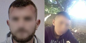 Ο 25χρονος 9αριστερά) και ο συνεργός του