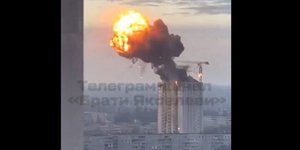 Ρωσικό πλήγμα στο Κίεβο
