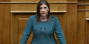 Η Ζωή Κωνσταντοπούλου στη Βουλή