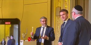 Γαλλία: Αντιδράσεις για την παρουσία του Εμανουέλ Μακρόν σε εβραϊκή τελετή στο Ελιζέ