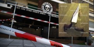 Το μαχαίρι που κρατούσε ο 44χρονος Νορβηγός 