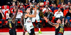 Μυθική «απόδραση» για τον Παναθηναϊκό AKTOR από την έδρα της Μονακό για τη 15η αγωνιστική της Euroleague