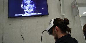 Στιγμιότυπο από την Έκθεση Visualizing the Voice of Maria Callas
